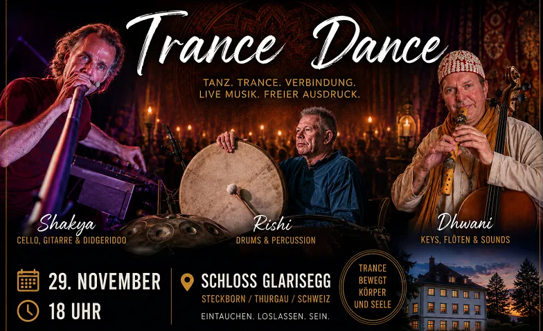 Trance Dance mit drei Live-Musikern