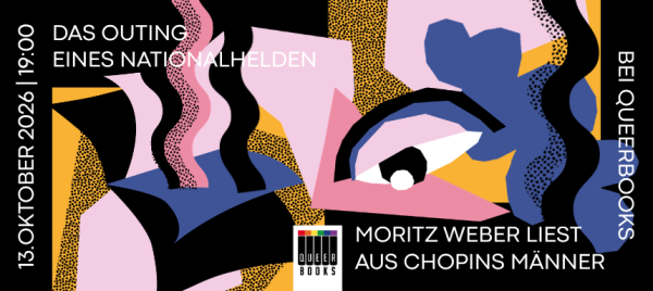 "Chopins Männer" - Lesung und Gespräch mit Moritz Weber