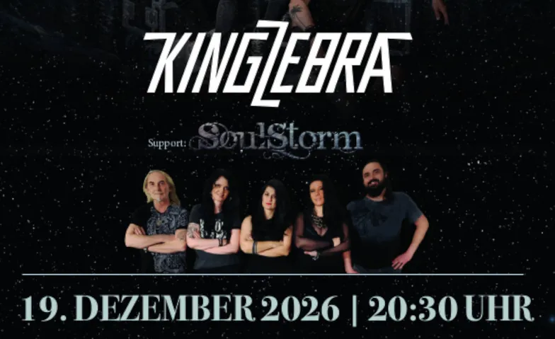 King Zebra / Support Soul Storm