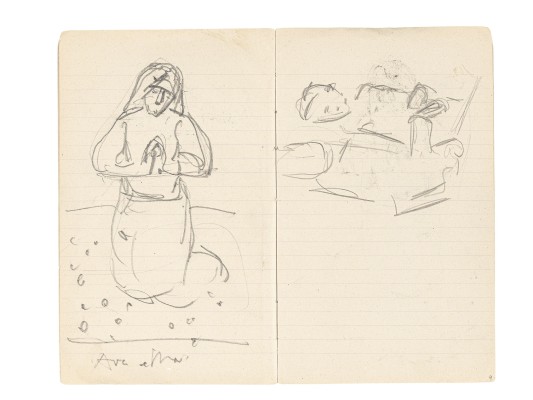 Im Intimität des Malers: Ferdinand Hodler's Skizzenbücher