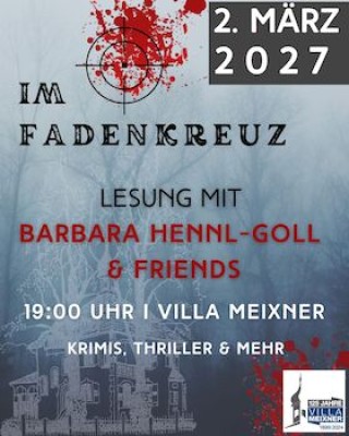 Crime Reading Barbara Hennl-Goll & Friends - In the Crosshairs: Crime, Thrillers & More