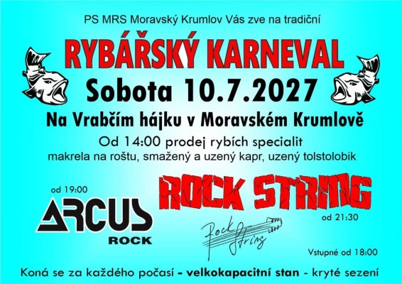 Rybářský karneval na Vrabčáku