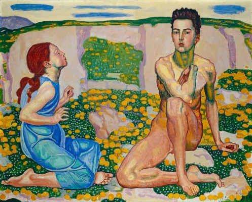 H comme Hodler, the gaze of a writer on a painter