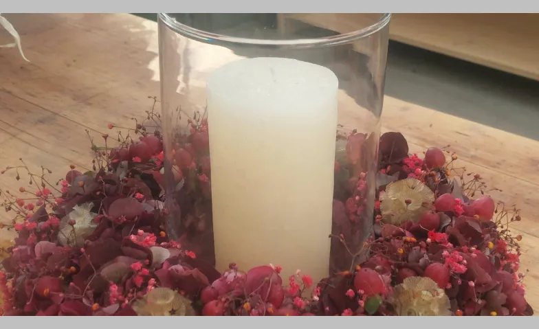 Herbstschmuck mit Floristinnen