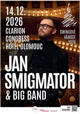 Swingové Vánoce 2026: Jan Smigmator & Big Band