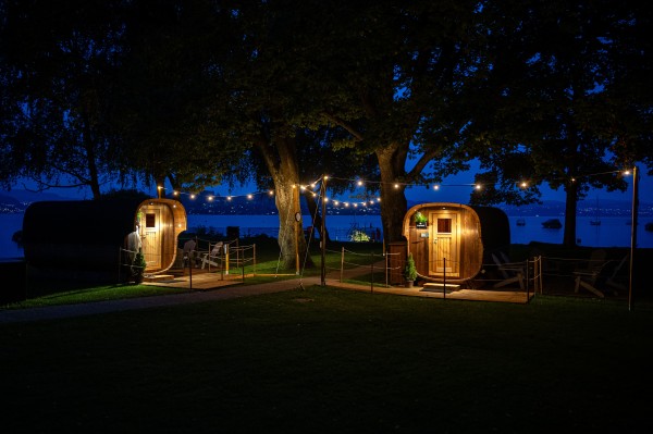 Full moon sauna