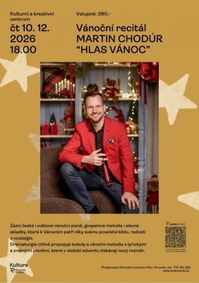 Christmas Recital Martin Chodúr "Voice of Christmas"