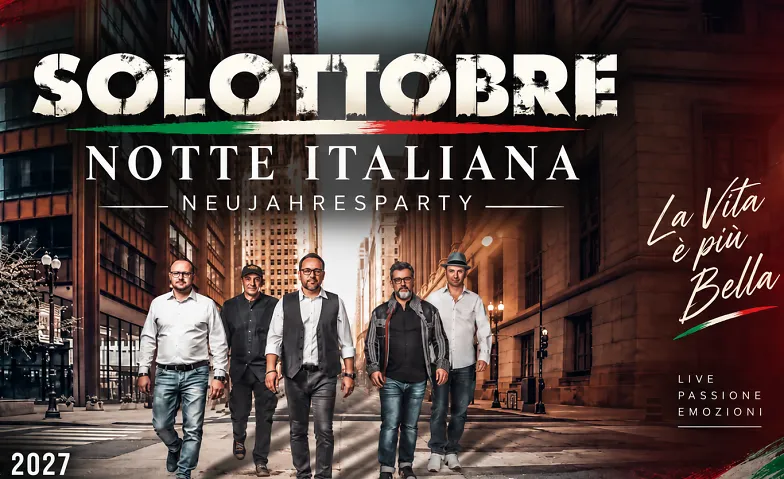 Solottobre - Noche Italiana - Fiesta de Año Nuevo