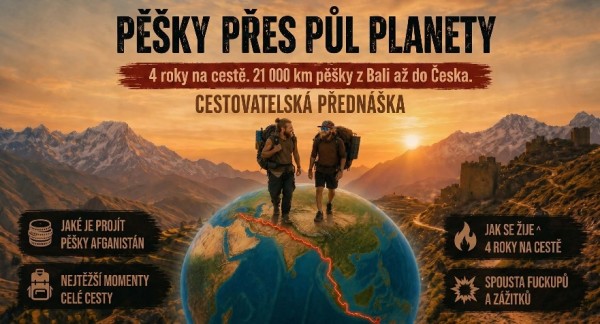 Pěšky přes půl planety: z Bali do Česka