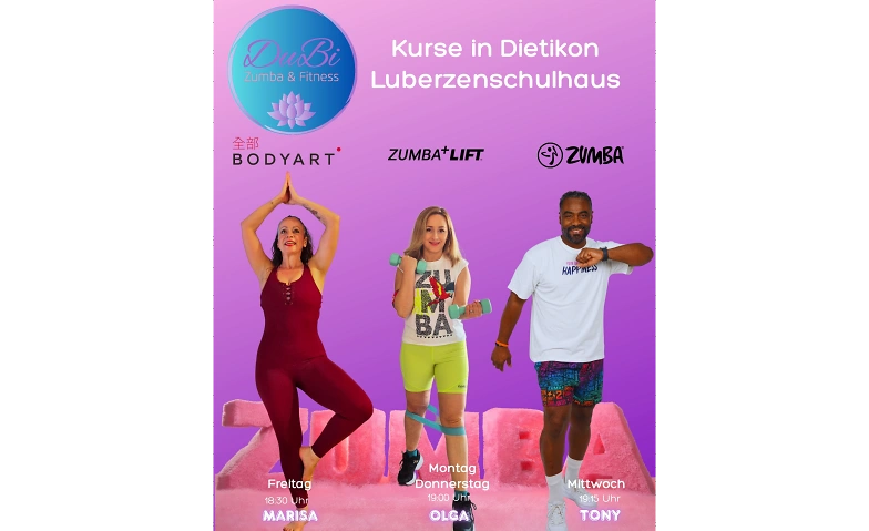 DuBi Zumba & Fitness Kurse Sommer-Herbst 2026