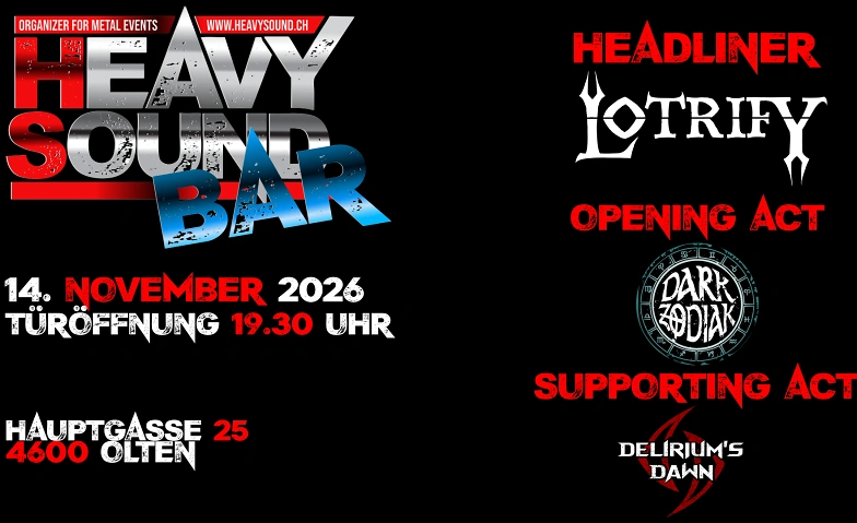 LOTRIFY DELIRIUM'S DAWN DARK ZODIAK – Live