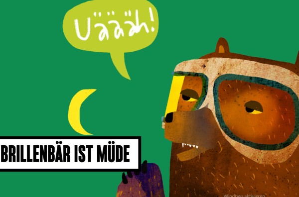 1. Sitzkissenkonzert-DER KLEINE BRILLENBÄR IST MÜDE-Bühnen Bern