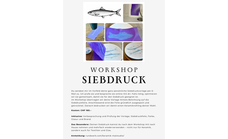 Workshop Siebdruck