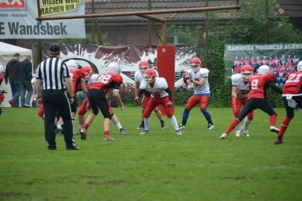 Ein Touchdown fehlte der U16