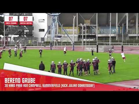 Highlights: Rostock Griffins - Lübeck Cougars - Rostock Griffins (20. Juli 2017)