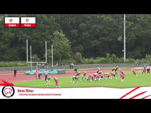 Highlights: Lübeck Cougars - Elmshorn Fighting Pirates (26. Mai 2019)