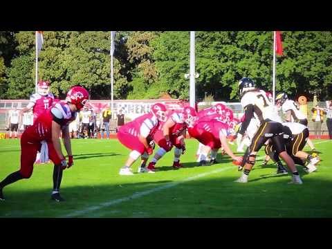 Ilja Osiiks erster Touchdown in der GFL2