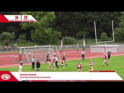 Highlights: Lübeck Cougars - Hamburg Huskies (11. Juli 2021)