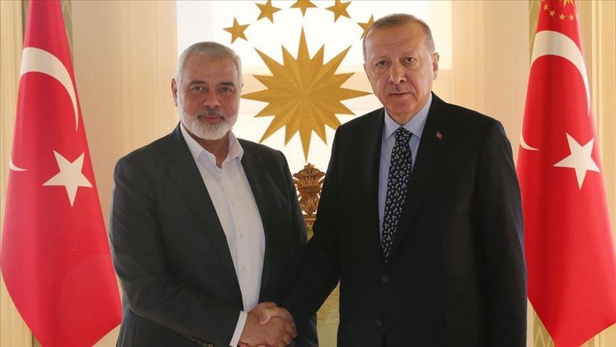 هنية يهنئ أردوغان بإعادة فتح مسجد "آيا صوفيا"