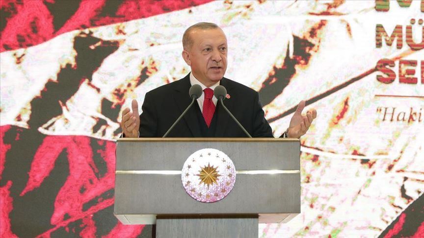 أردوغان: نضال الاستقلال للشعب التركي لن ينتهي