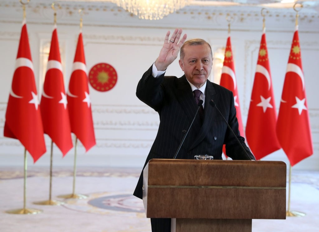 أردوغان: سنواصل كفاحنا لإقامة دولة فلسطينية مستقلة