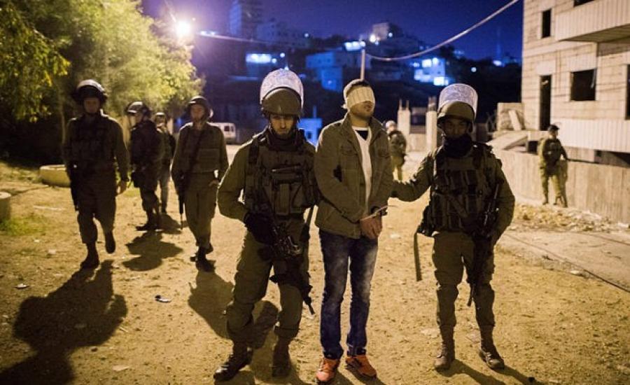 اعتقالات و مداهمات عسكرية إسرائيلية في الضفة والقدس.