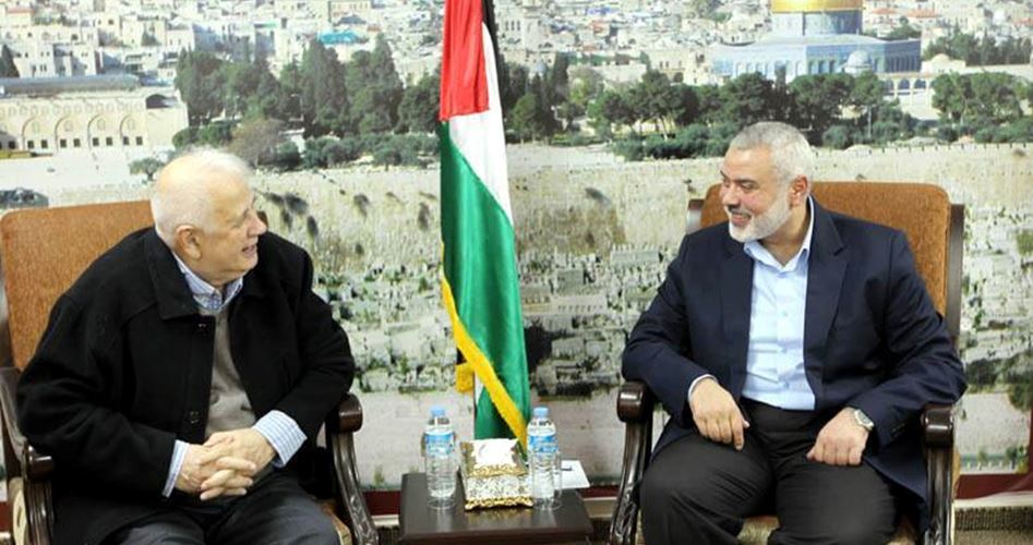هنية يؤكد حرص حماس لتوفير المناخ الوطني اللازم لانجاز الانتخابات
