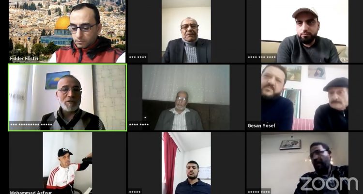 فيدار تجمع أهالي قرية عين غزال في ديوانية فلسطين