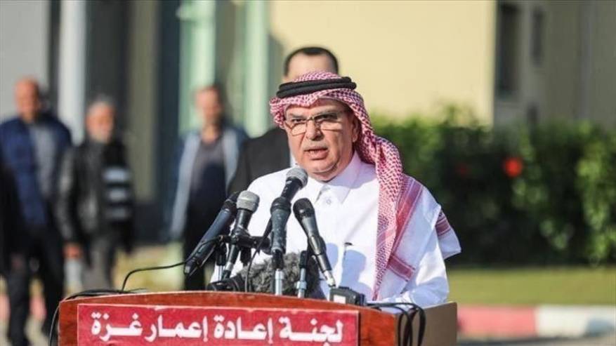 العمادي: حل مشكلة الكهرباء بغزة وزيادة المبلغ المخصص للرواتب لـ10 مليون دولار