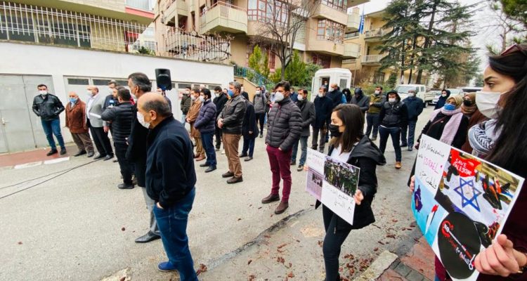 فيدار تشارك في وقفة احتجاجية رافضة لفتح سفارة لجمهورية كوسوفو في القدس