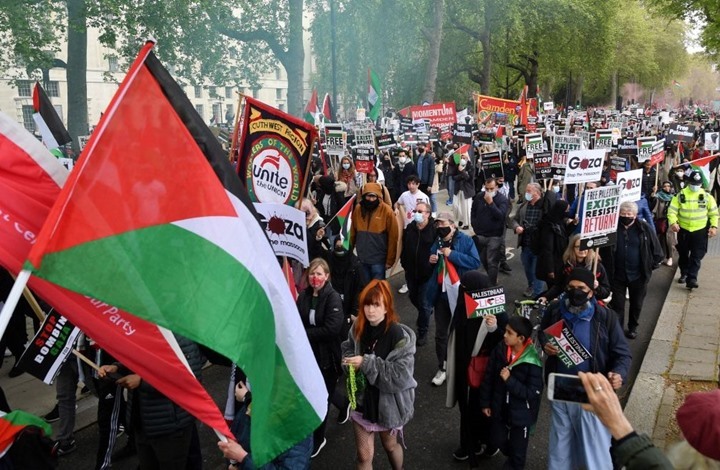 تواصل الفعاليات التضامنية عربيا ودوليا مع الفلسطينيين (شاهد)