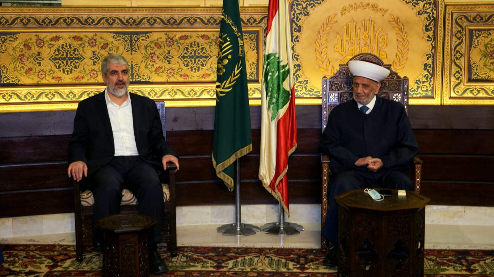 بالصور .. مشعل يزور الجماعة الإسلامية: حريصون على أمن لبنان واستقراره