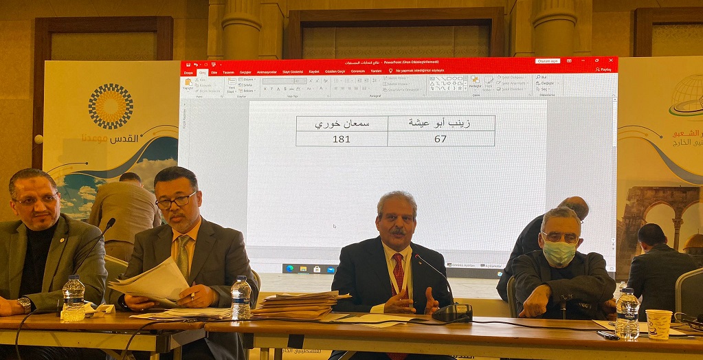مؤتمر فلسطينيي الخارج ينتخبون رئيس وأعضاء الهيئة العامة للدورة المقبلة في أجواء ديمقراطية