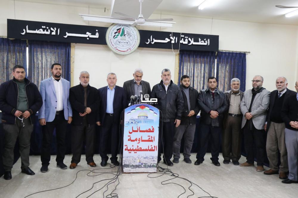 فصائل المقاومة تحذر الاحتلال من مواصلة مخططاته والتهويدية بالضفة والقدس
