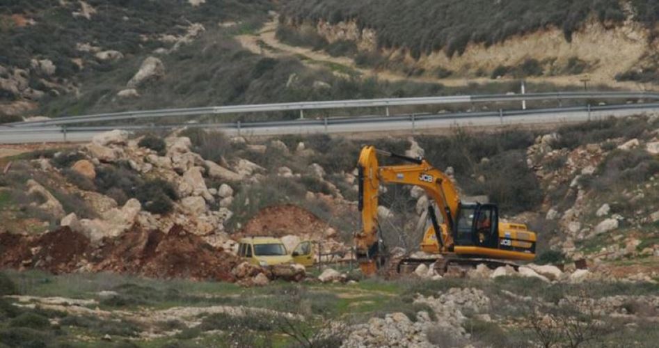 الاحتلال يستولي على أكبر محمية طبيعية فلسطينية ويقوم بتجريف أراض بنابلس