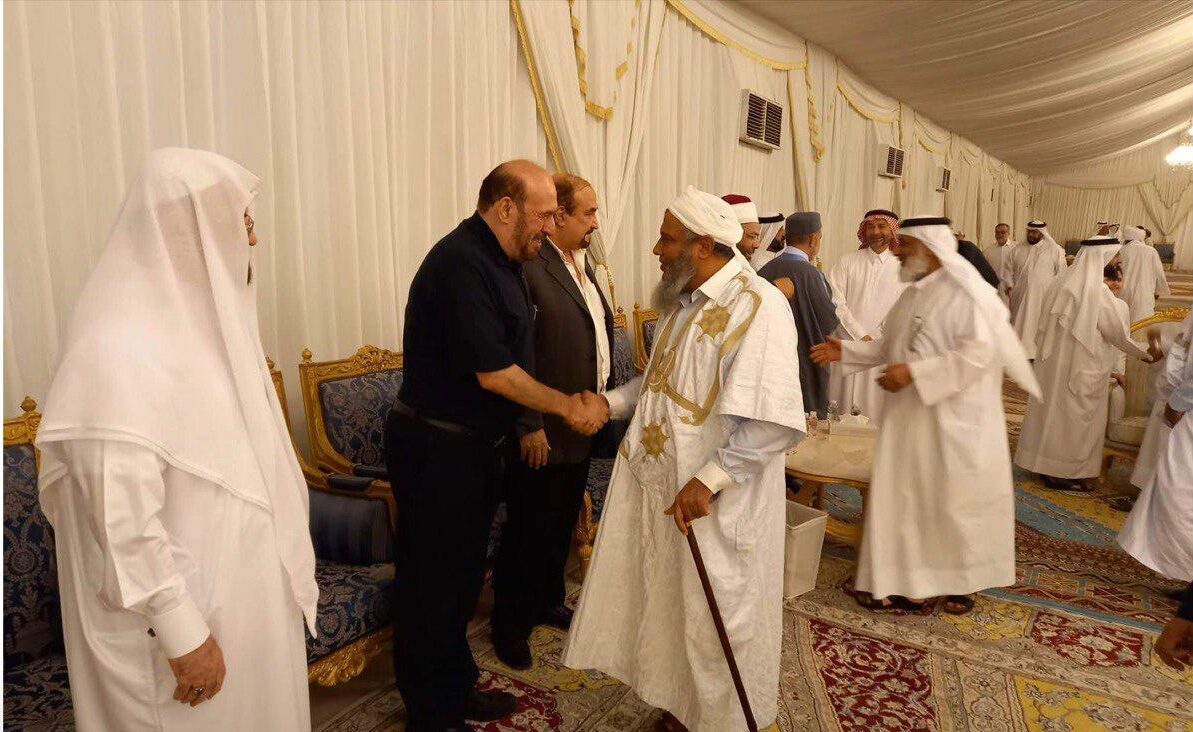 نزّال يعزّي بوفاة الشيخ يوسف القرضاوي ويلقي كلمة في رثائه