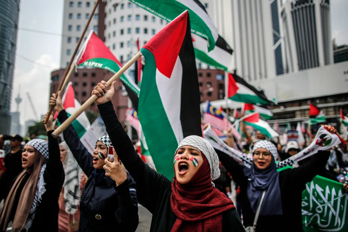 بالصور| مظاهرات دولية تأييداً لفلسطين وتضامناً مع غزة