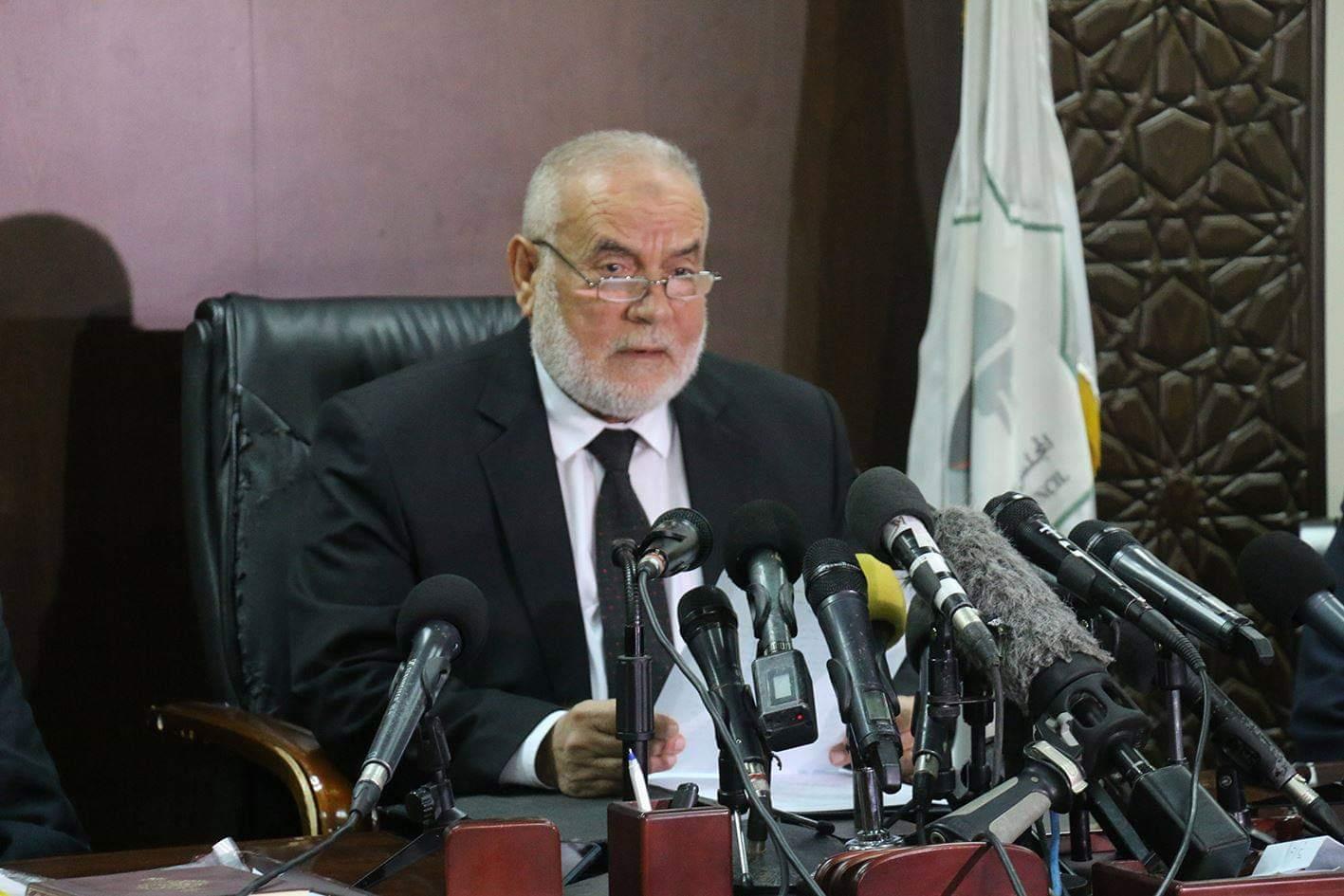 استشهاد أحمد بحر رئيس المجلس التشريعي الفلسطيني بالإنابة