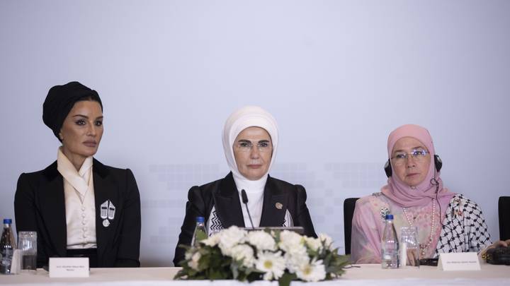 أمينة أردوغان: نقف مع نضال فلسطين من أجل الحرية