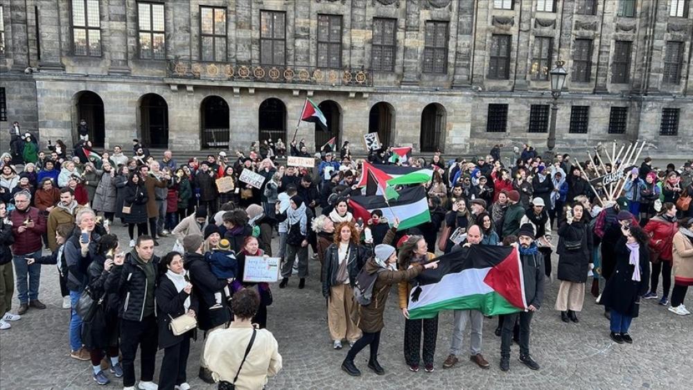 هولندا.. اعتصام لموظفين حكوميين للمطالبة بوقف النار في غزة