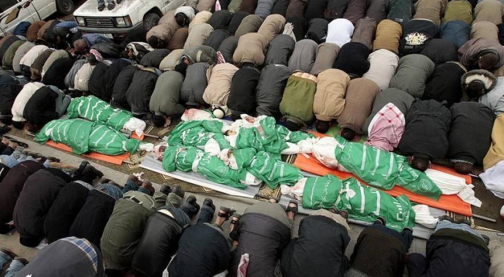 نشطاء يحيون ذكرى مجزرة عائلة نزار ريان.. قصفتهم طائرات الاحتلال لرفضهم التهجير