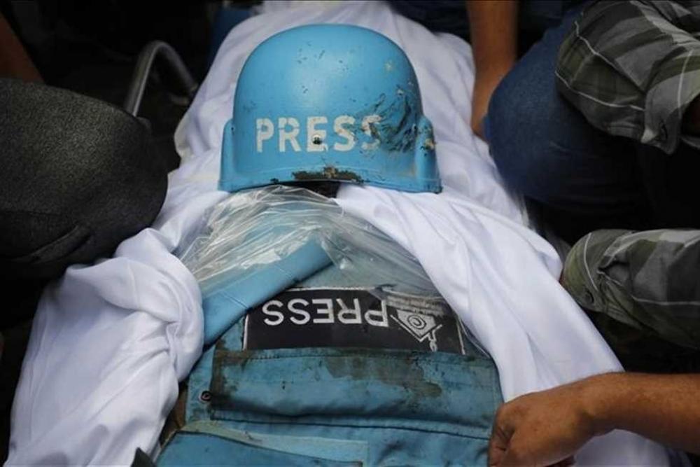 اتحاد دولي: صحفيو غزة أكثر عرضة للموت من جنود على الجبهة