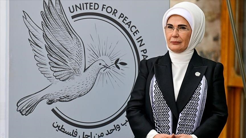 أمينة أردوغان: قرار "العدل" الدولية "بصيص أمل على طريق السلام"