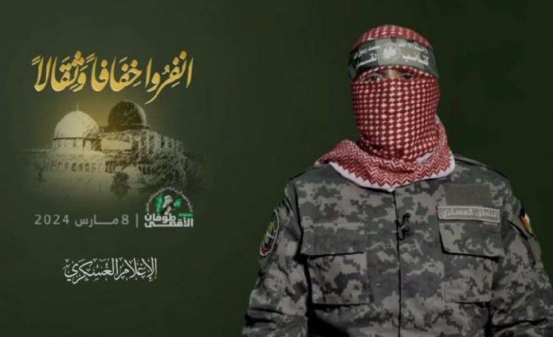 أبو عبيدة يؤكد تهديد المجاعة لأسرى الاحتلال وصمود المقاومة في وجه العدوان
