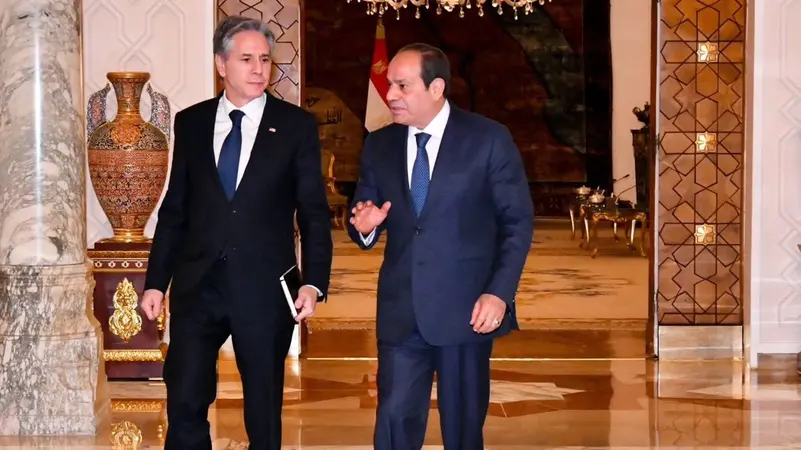 السيسي لبلينكن: الوقت حان لإنهاء الحرب في غزة لتعزيز الاعتراف الدولي بالدولة الفلسطينية وتنفيذ حل الدولتين