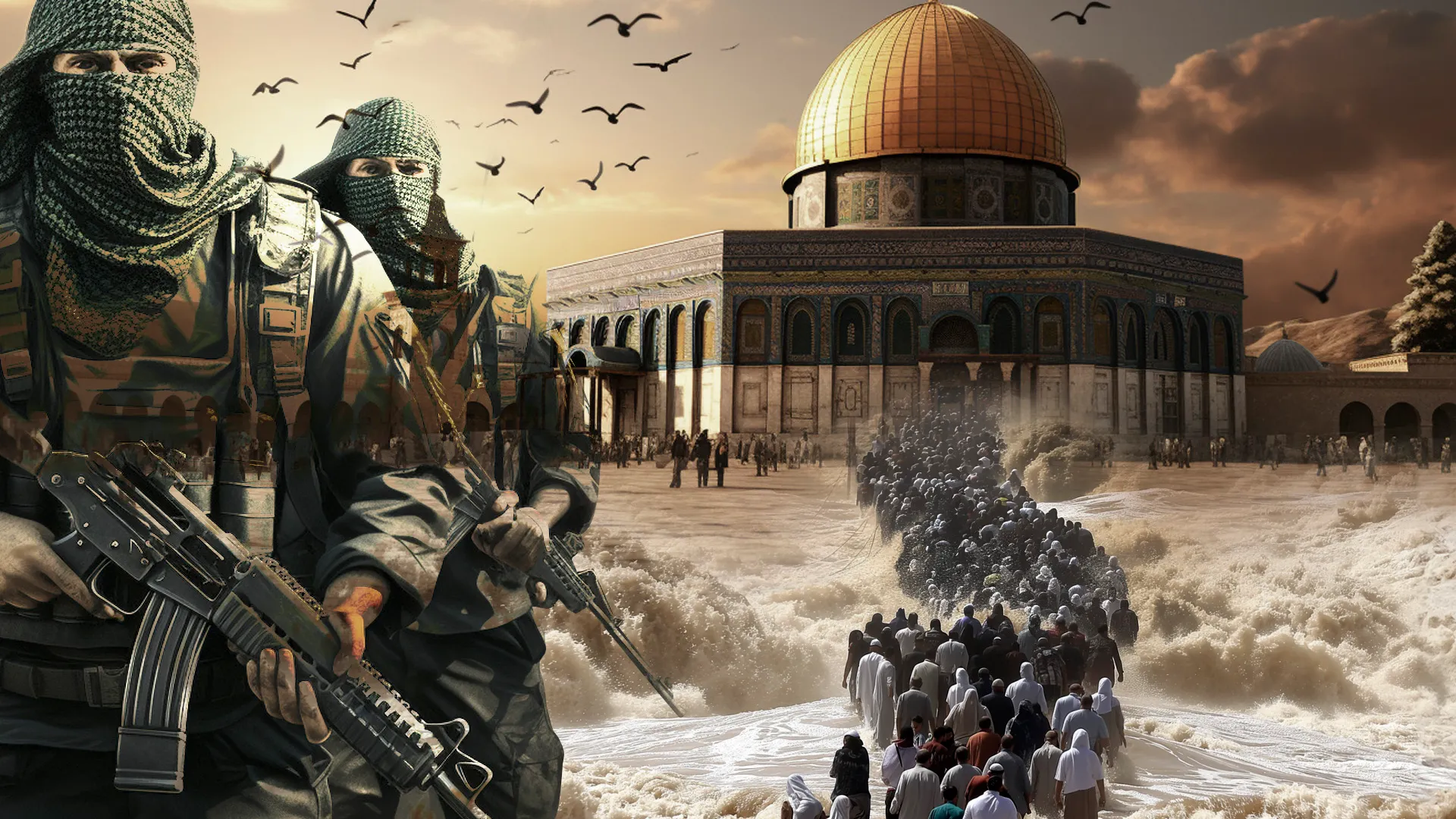 طوفان الأقصى: القوة القادمة من السماء