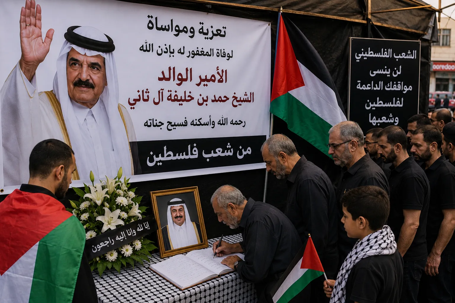 فلسطين تودع الأمير الوالد.. استذكار لمواقفه الداعمة وزيارته التاريخية 