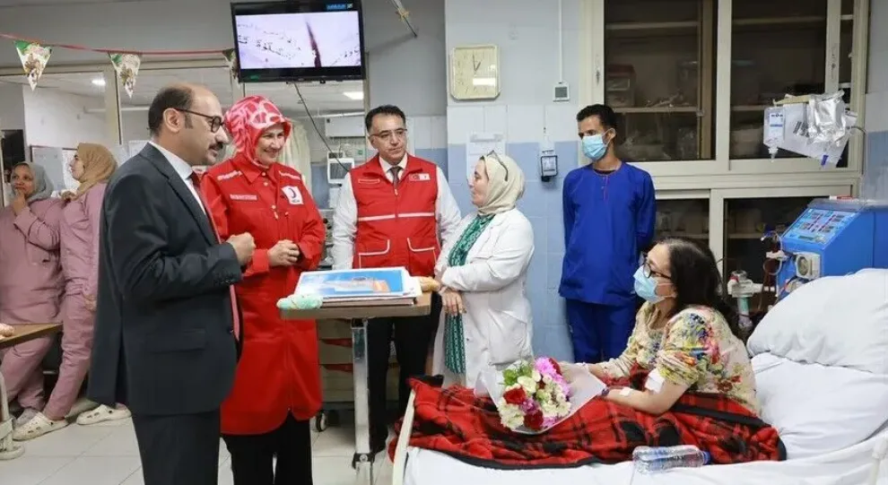 الهلال الأحمر التركي يخصص 3.2 مليون ليرة لدعم جرحى غزة في القاهرة