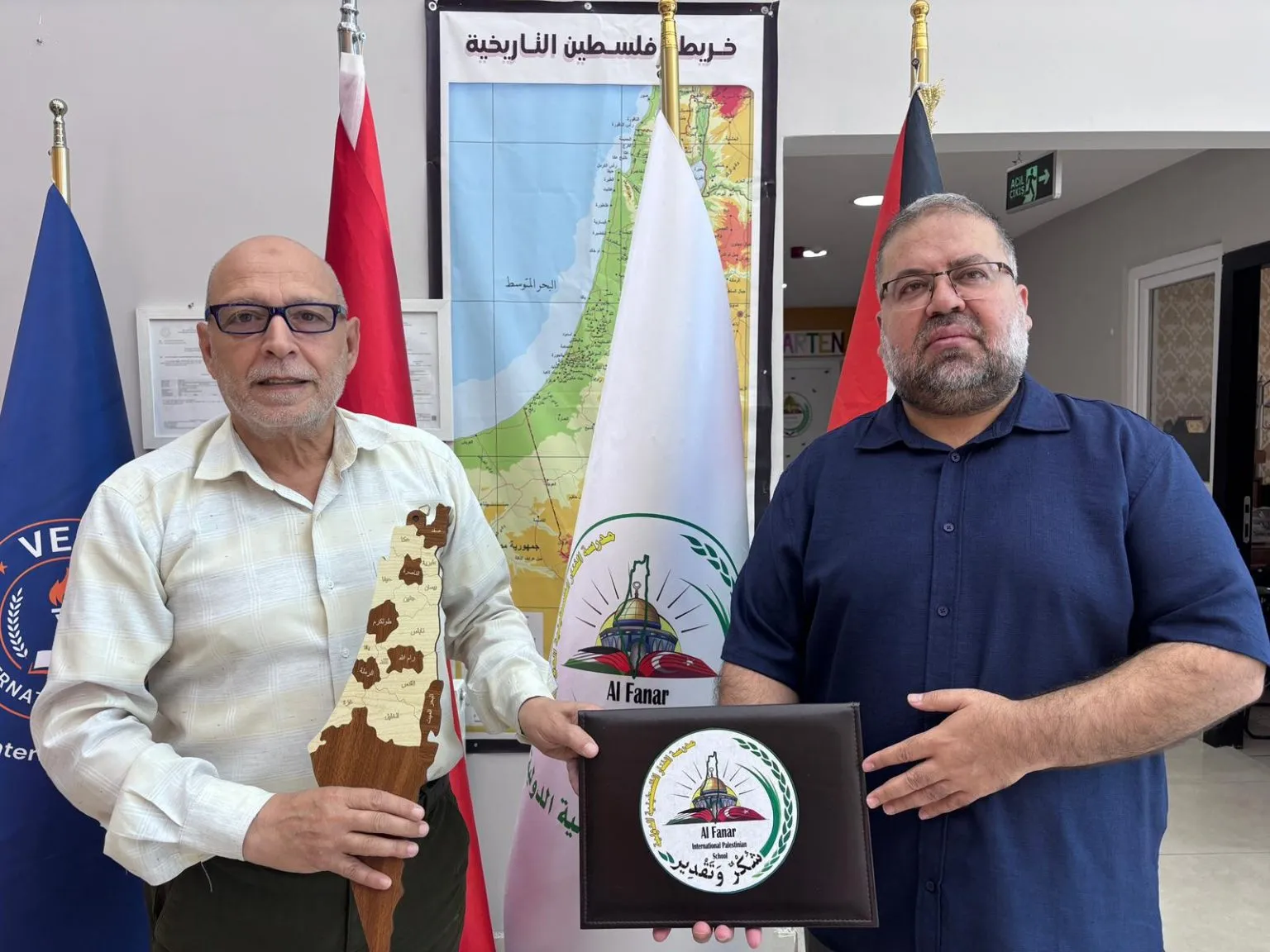 خصم 35%.. تعاون بين «فيدار» و«الفنار» لدعم الطلبة الفلسطينيين