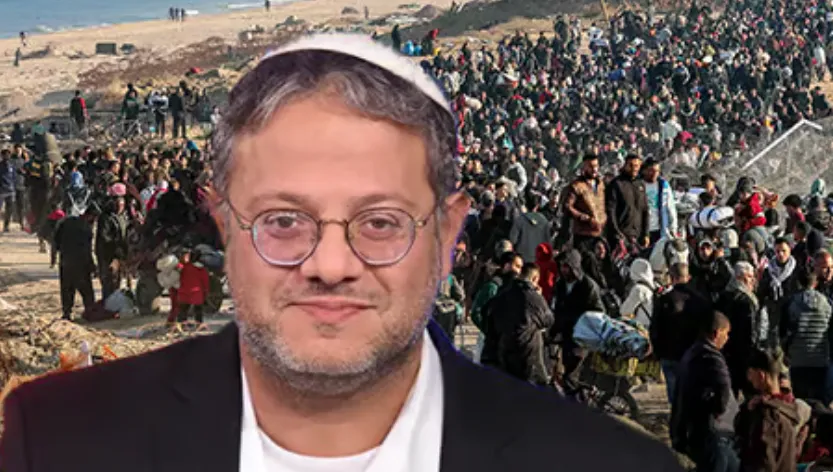 خلال 7 سنوات.. «يديعوت»: بن غفير يخطط لتهجير 1.86 مليون فلسطيني من غزة